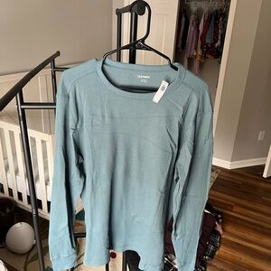 Old Navy Blue Long Sleeve Top
